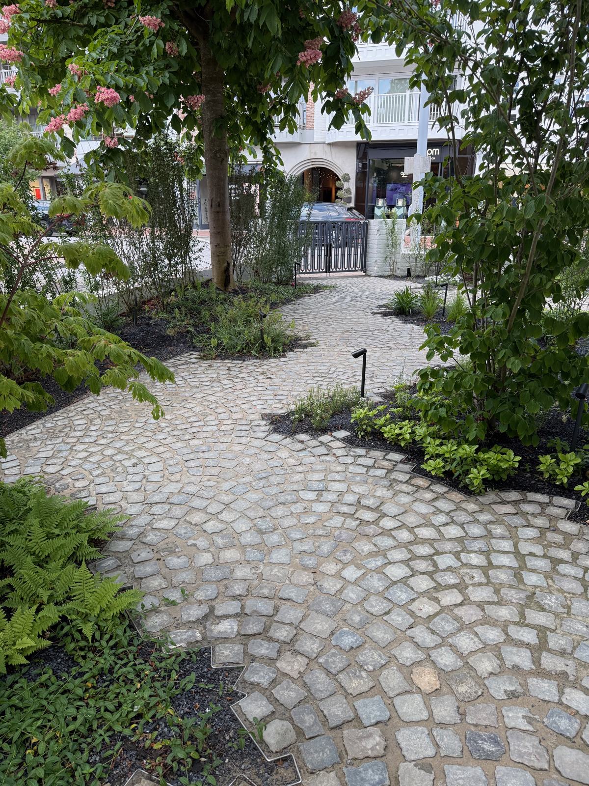 Jardin H, vue 1