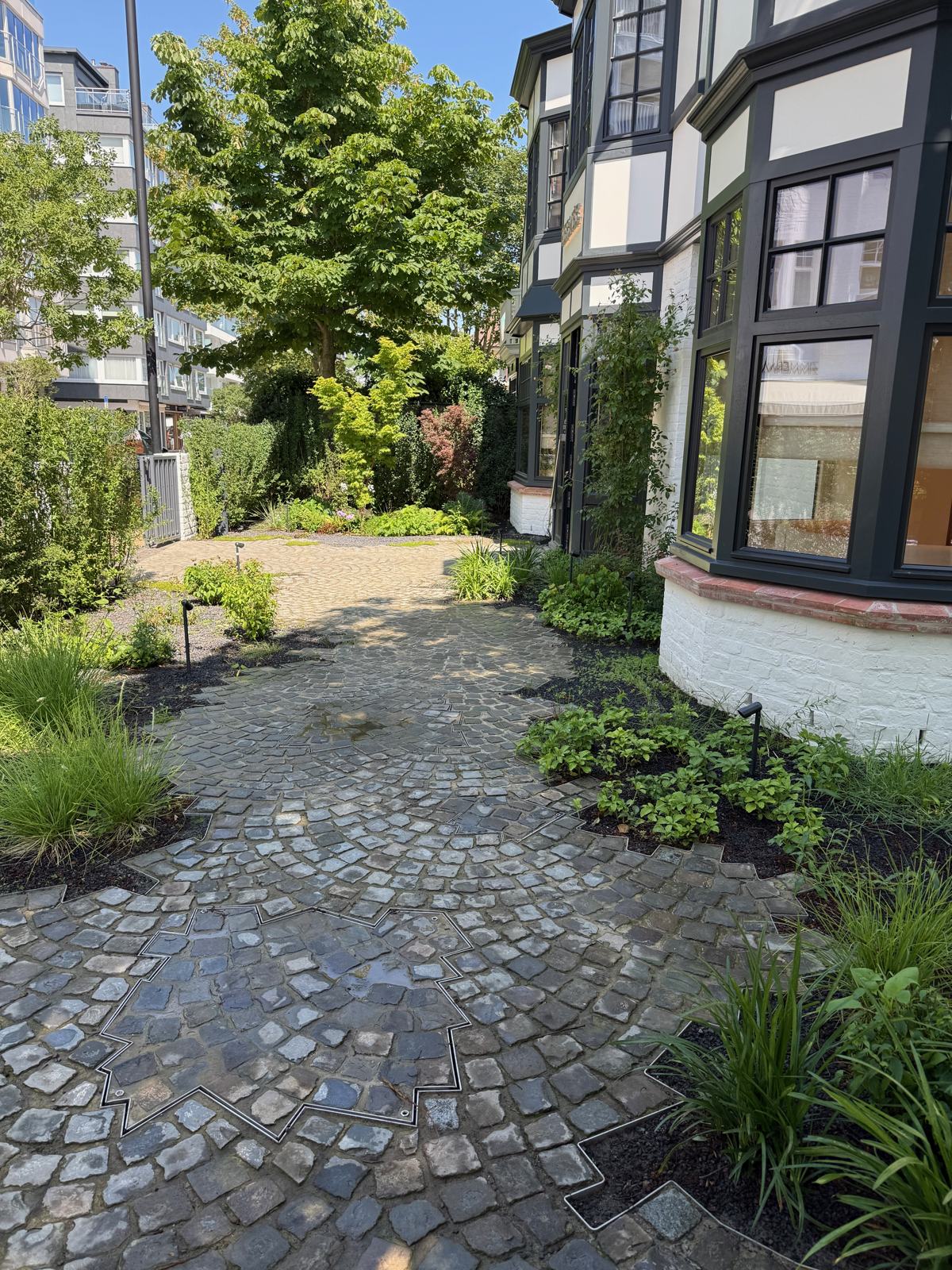 Jardin H, vue 2