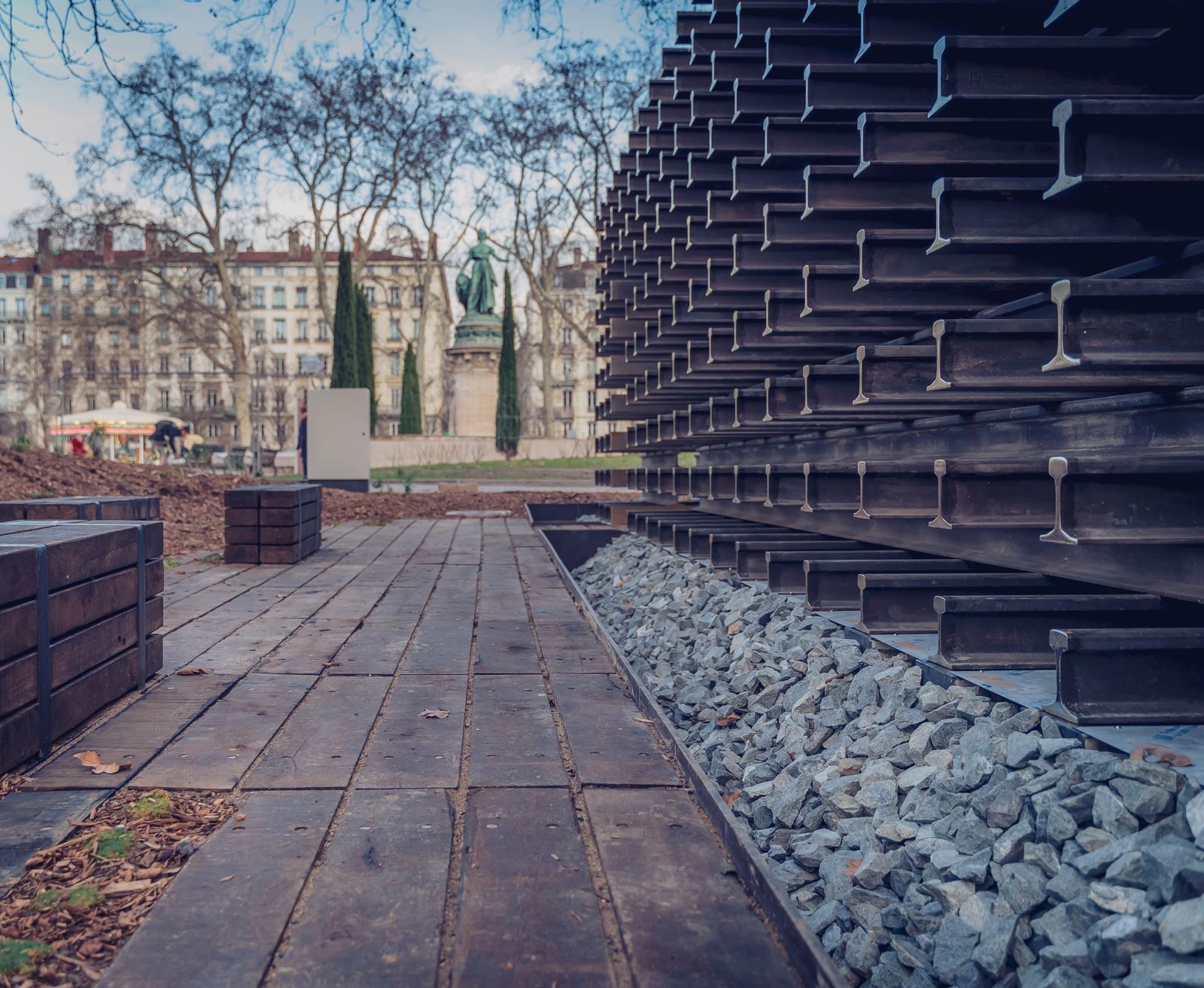 Les rails de la mémoire, vue 3